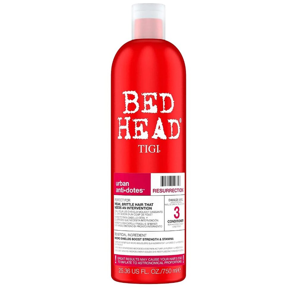 Tigi Bed Head Urban Anti+dotes Resurrection Conditioner Damage Level 3 25.36 oz.